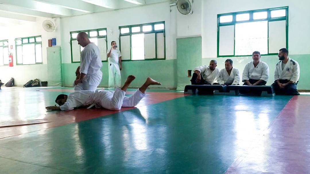 Treino de Aikido